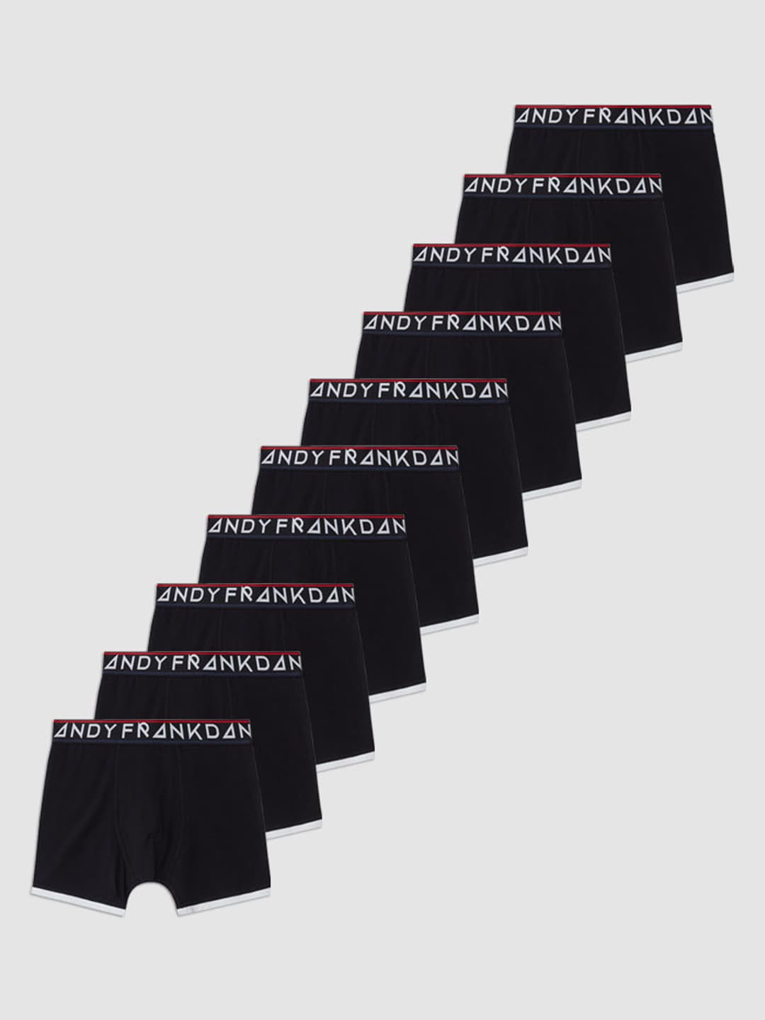 10-pack St Paul Bamboo Boxer (Black)