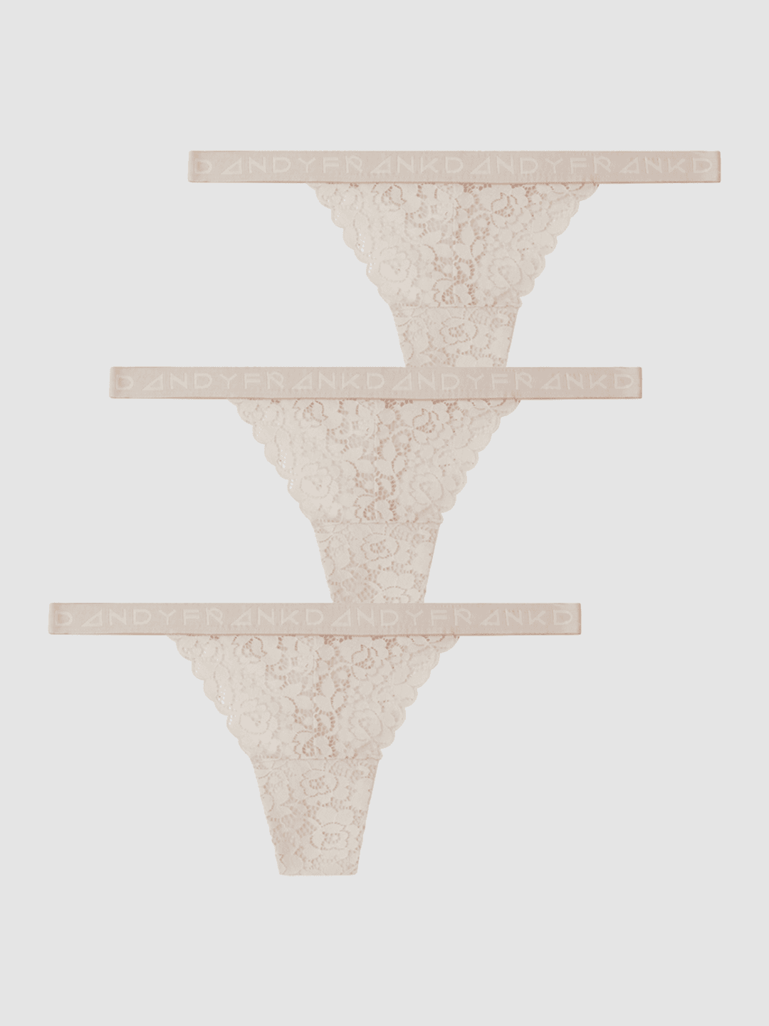 3-Pack Fab-u-Lace Thong